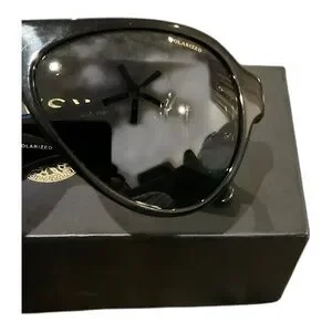 Polarized VERSACE Women’s Sunglasses VE 4323 GB1/81 58-15 140 Black-Gold Frame Versace | Accessories | Polarized Versace Womens Sunglasses  main image 4